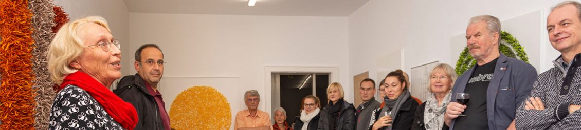 Annu Koistinen, Ausstellungseröffnung, Foto: Uwe Dressler