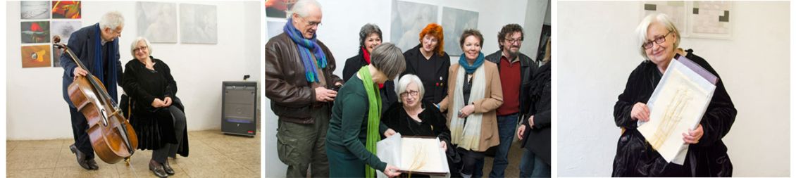 Kunstpreis Apfelkitsch, Zeichnung Lack auf Glas von Elisabeth Busch-Holitschke, Foto: Uwe Dressler