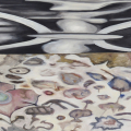 Heiner Geisbe Carpet Ölfarbe auf Leinwand 2017 185 x 220 cm