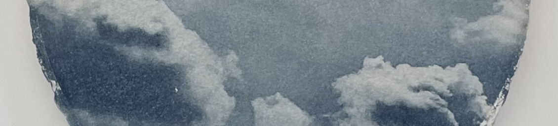 Wilma Ruth Hagemann - Cloud 2 - cyano - 2023 - 20 x20 cm
