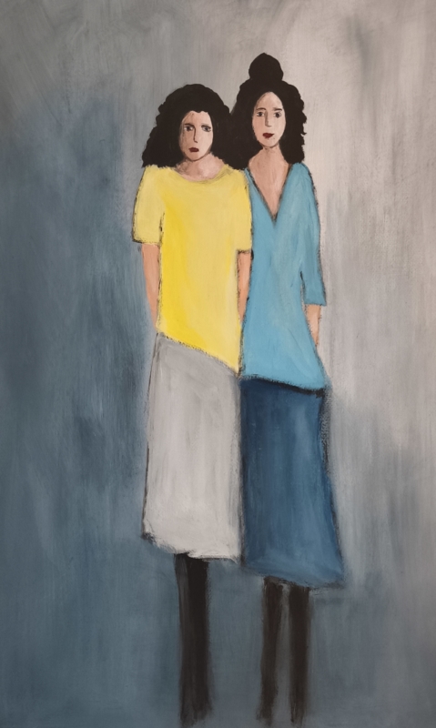 o.T. Acryl auf Leinwand 2025-40x30cm